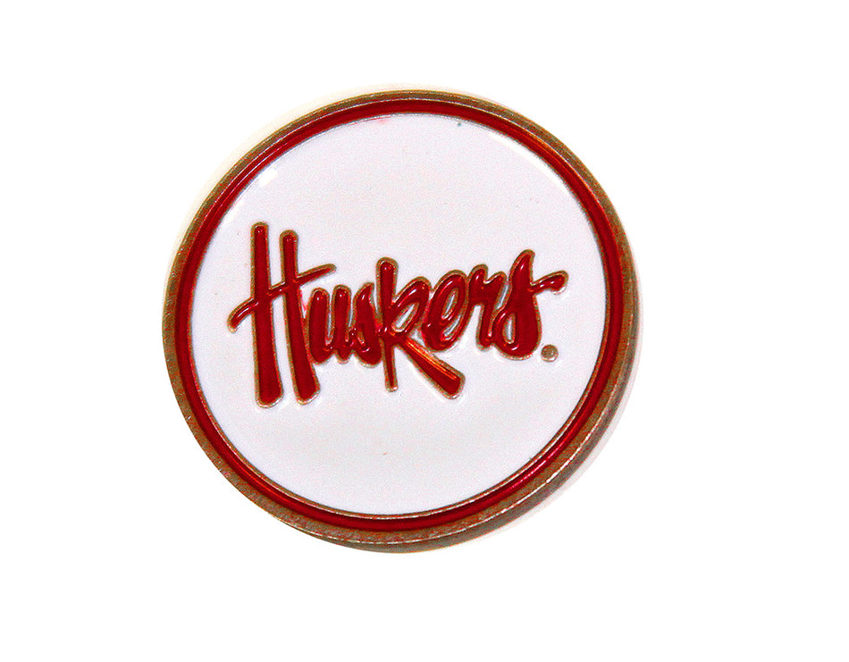 Huskers Golf Ball Marker