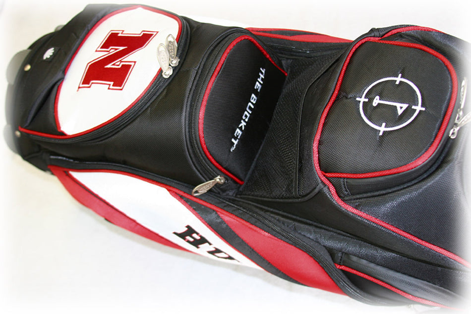 Nebraska Bucket Cooler Cart Bag
