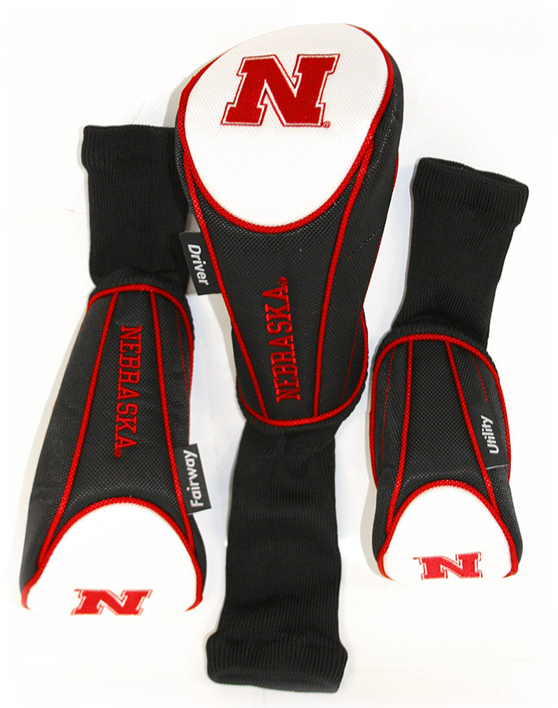 Nebraska Set of 3 Headcovers
