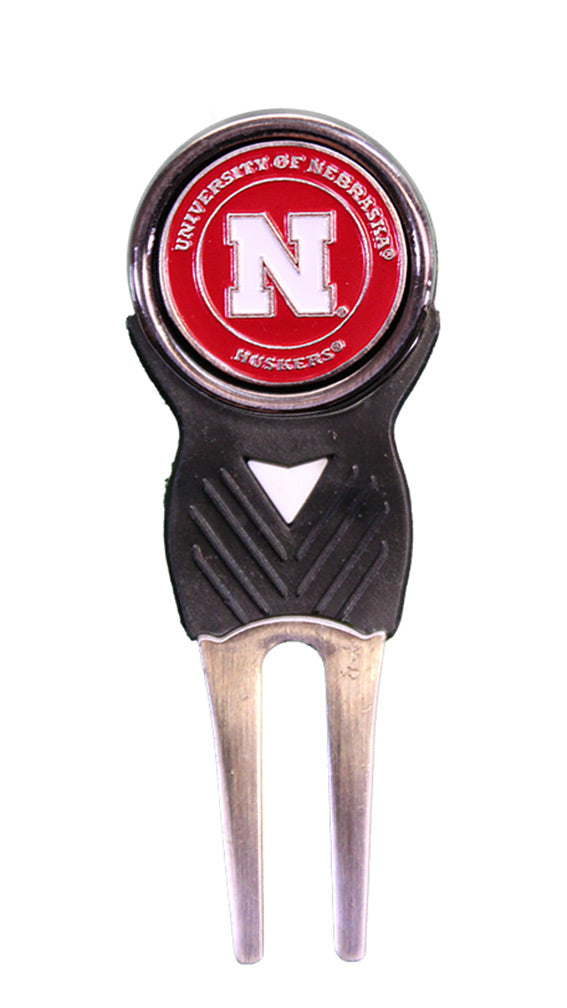 Nebraska Signature Divot Tool N Ball Marker