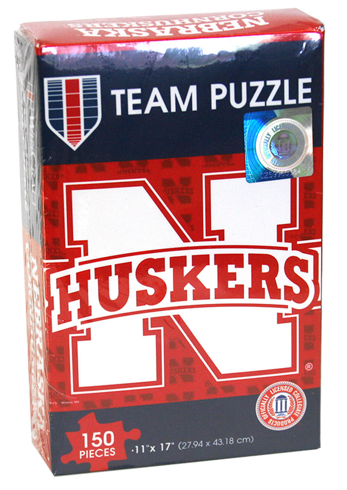 Nebraska N Huskers Logo Puzzle