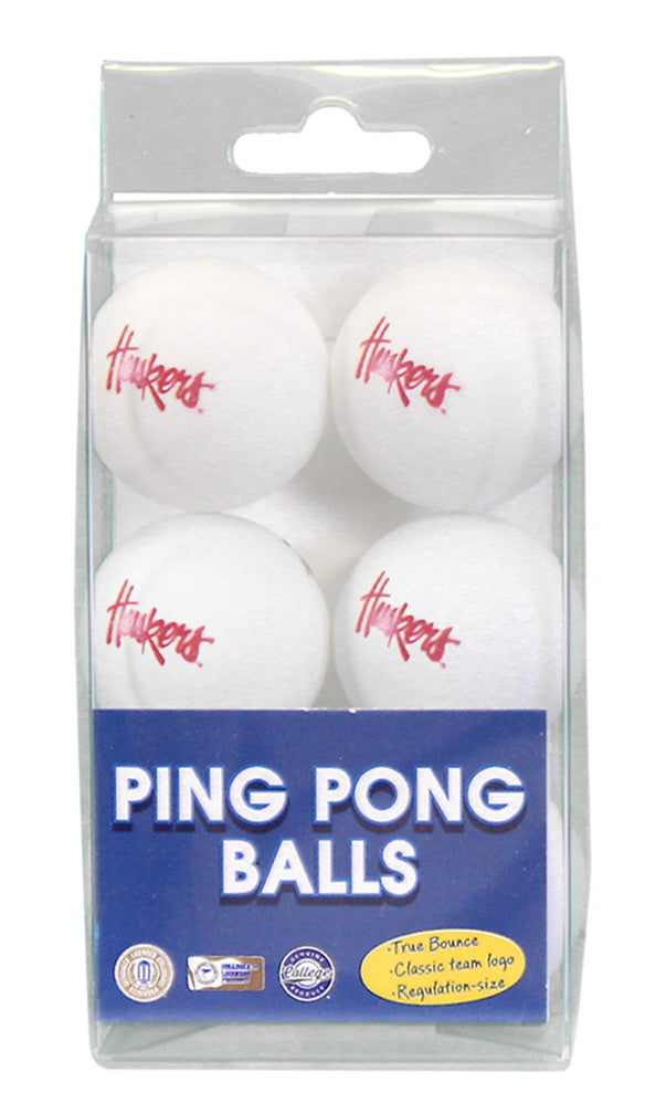 Husker Ping Pong Balls