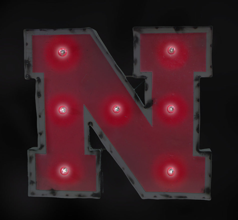 Husker N LRT Sign