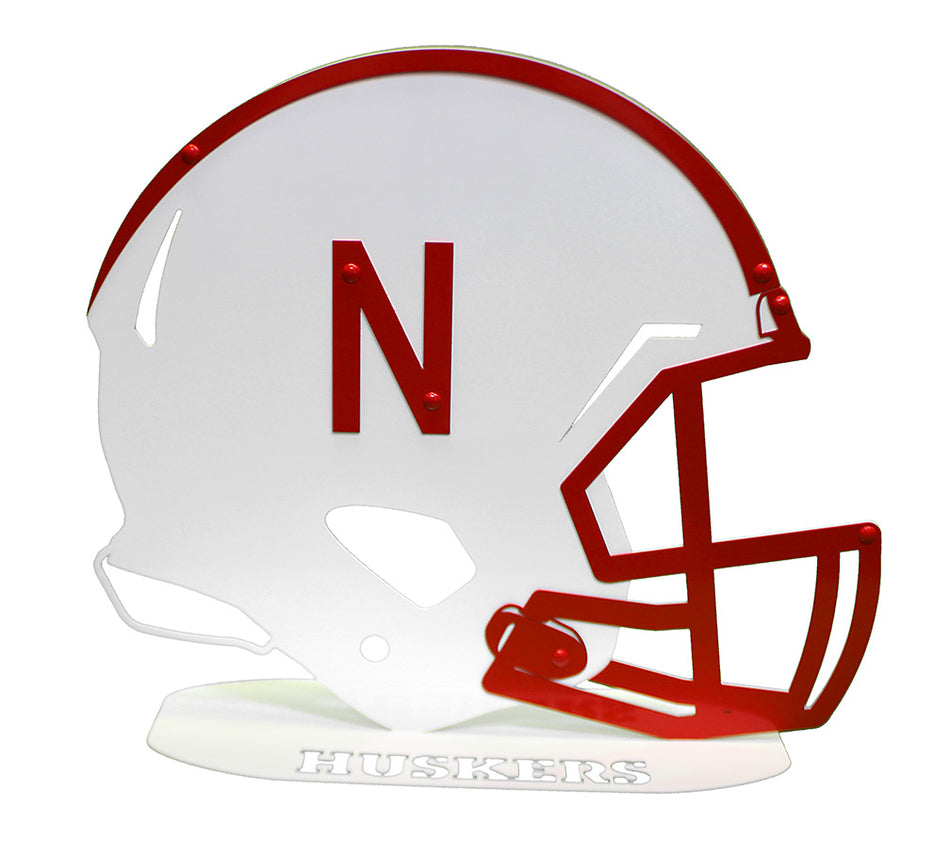 Nebraska Football Helmet Stand