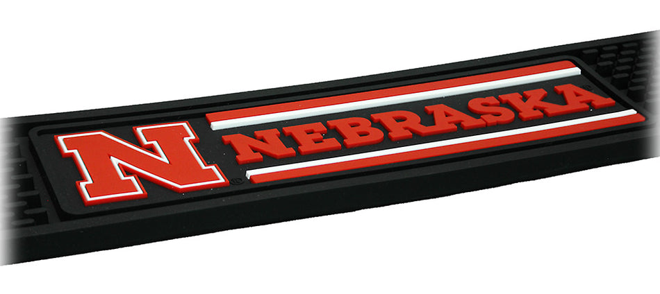 Nebraska Huskers Rubber Drink Mat