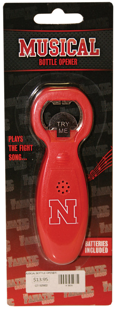 Nebraska Fightsong Bottle Opener