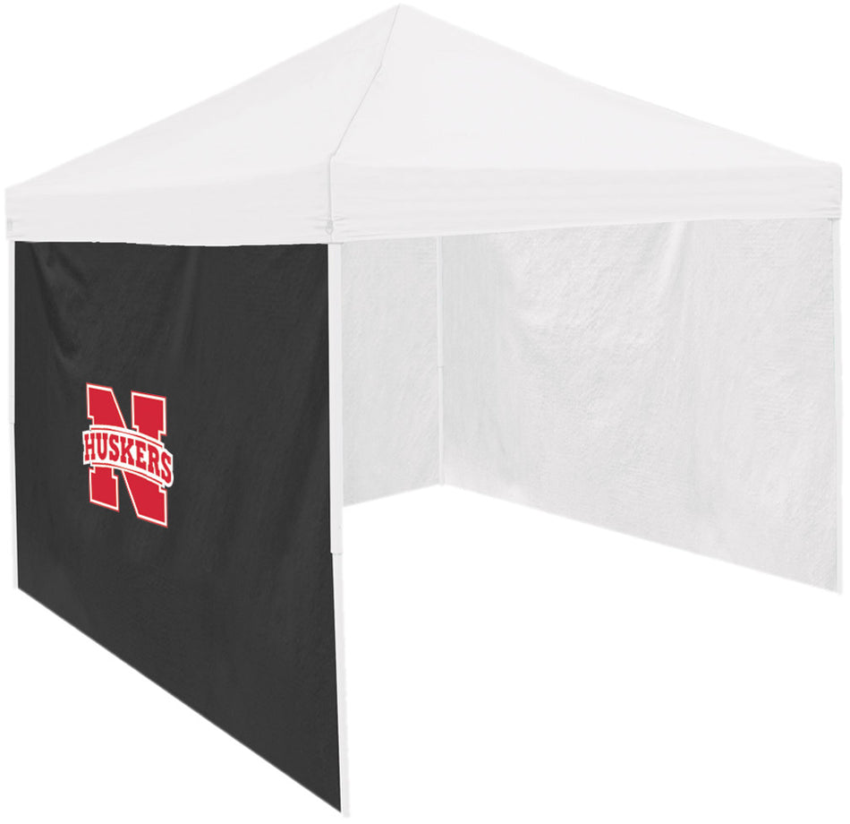 N Huskers Black Tent Side Panel
