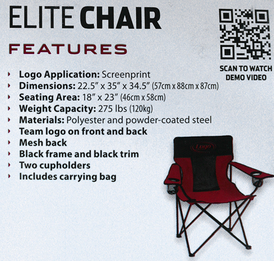 N Huskers Tailgating Captains Chair