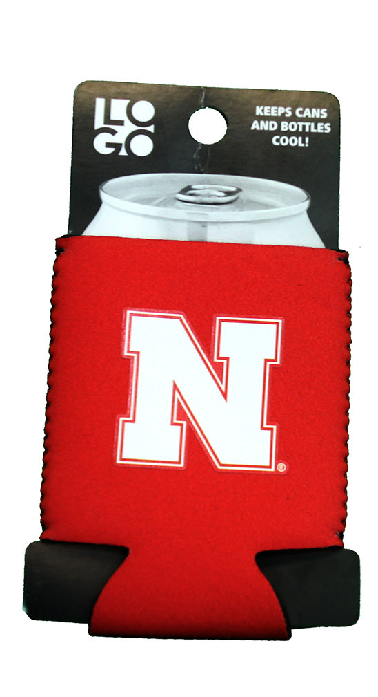 Iron N Red Flat Can Coozie