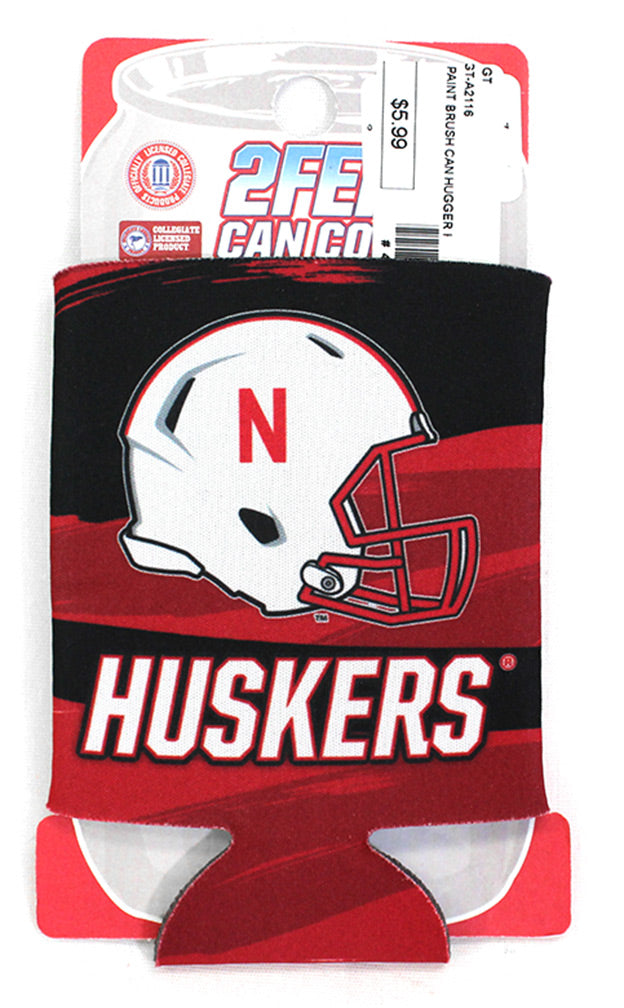 Paint Brush Huskers Hugger Koozie