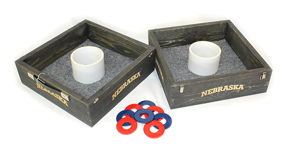 Huskers Washer Tailgater Game Set