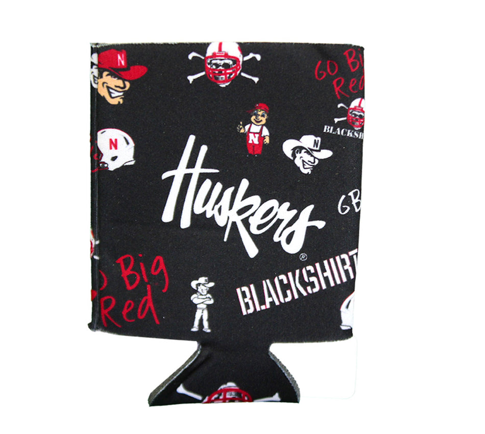 Blackshirts N Huskers Flashback Can Coolie