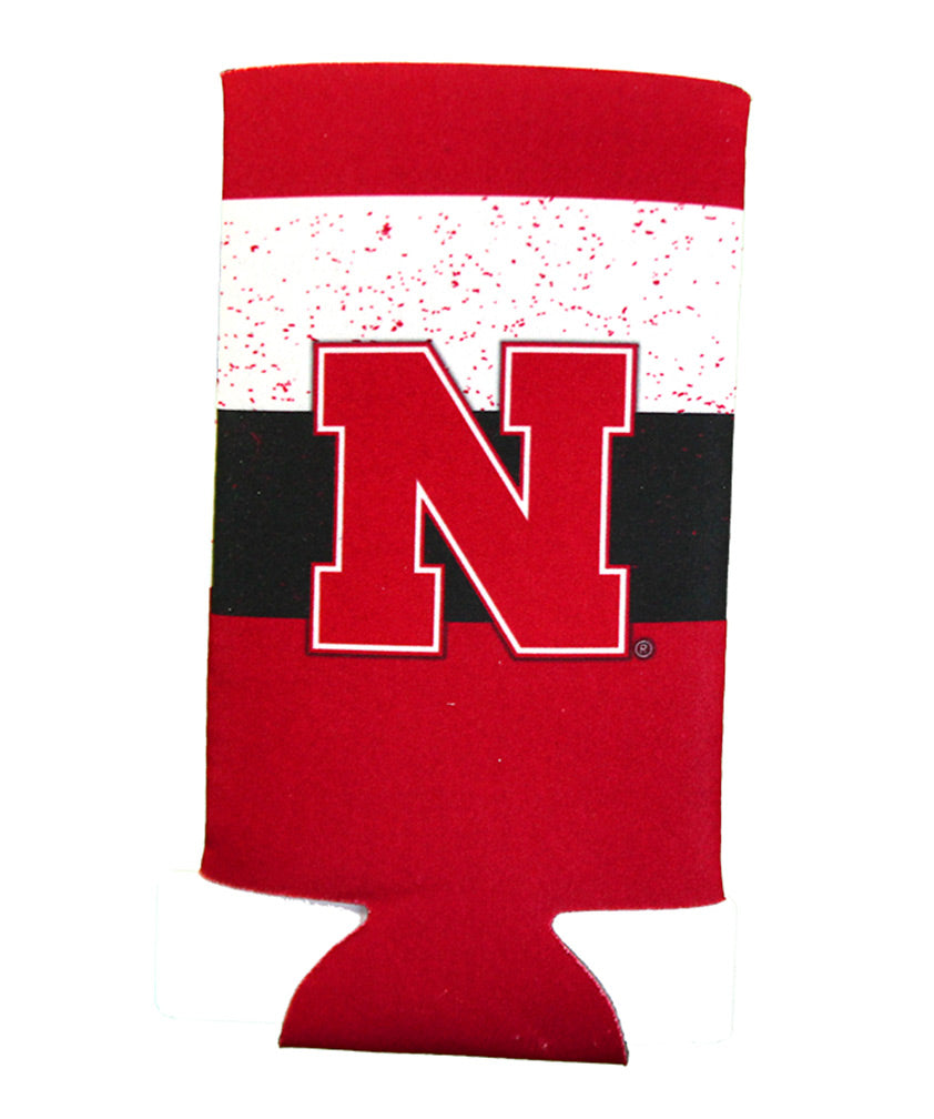 N Colorblock 24 oz Can Coolie