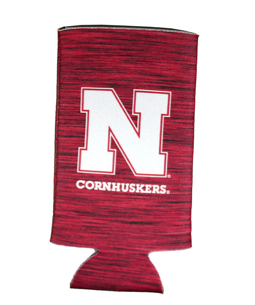 Cornhuskers Team Static Slim Can Coolie