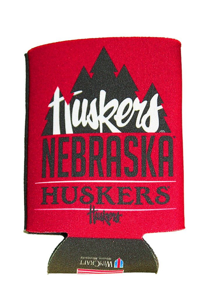 Huskers Treeline Hipster Can Cooler