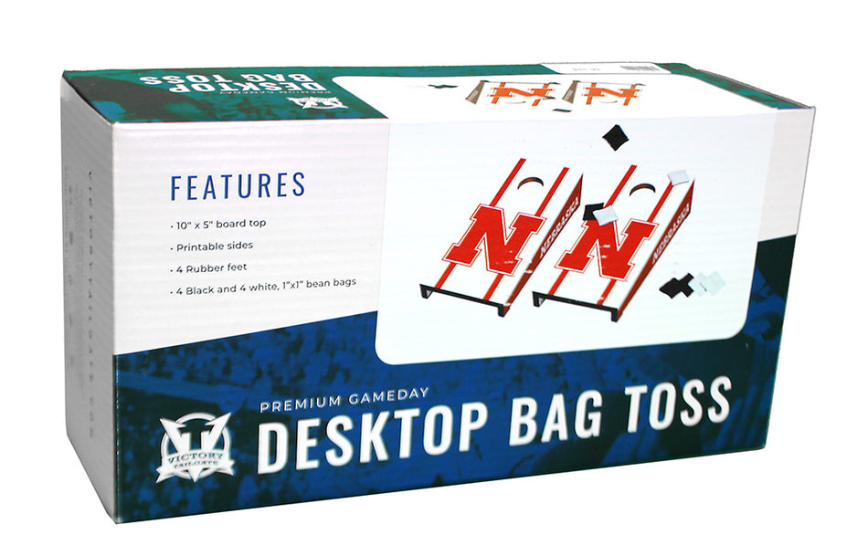 Nebraska Desktop Cornhole Game