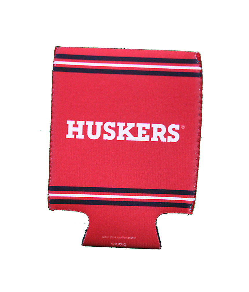 Nebraska Flat Can Coozie