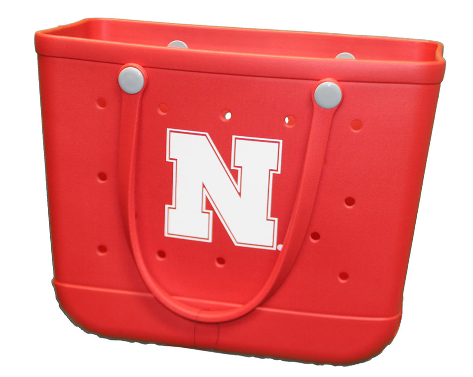 Nebraska Big Red Adventure Rubber Tote