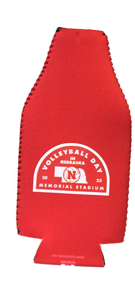 Volleyball Day In Nebraska Insulated Bottle Zip-Up