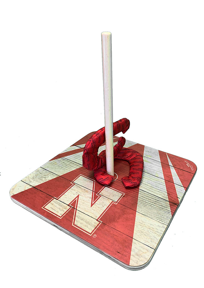 Nebraska Cornhuskers Horseshoe Bags Game