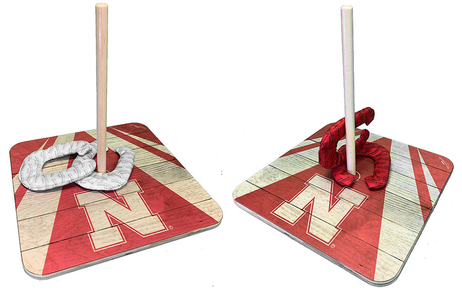 Nebraska Cornhuskers Horseshoe Bags Game