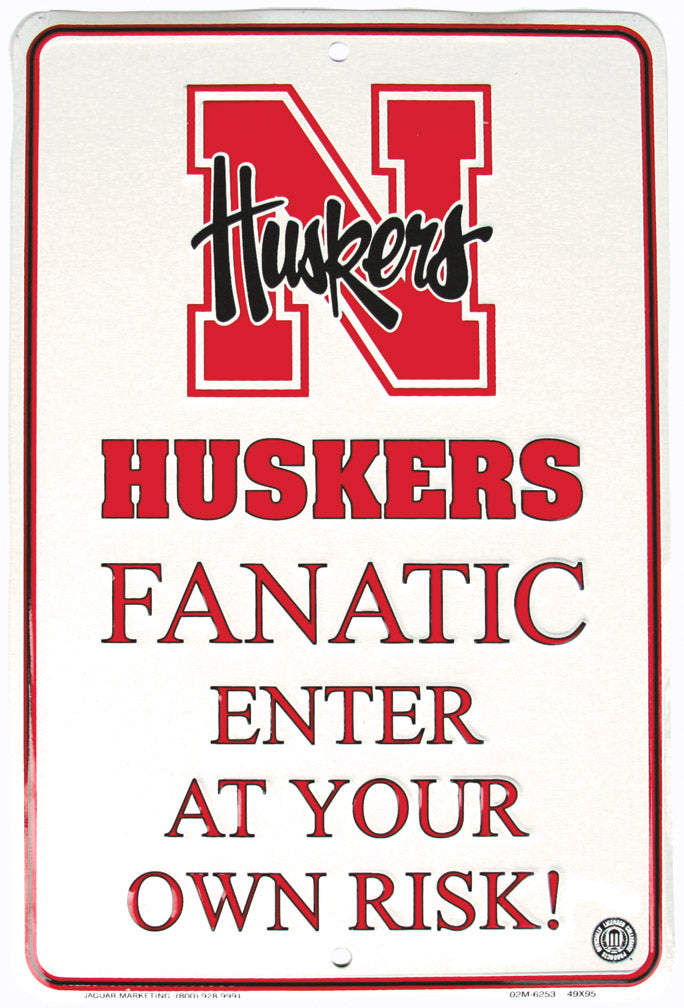 Huskers Fanatic Sign