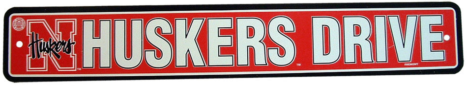 Huskers Drive Street Sign