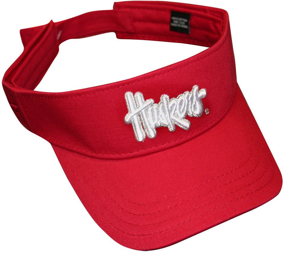Husker Red Visor
