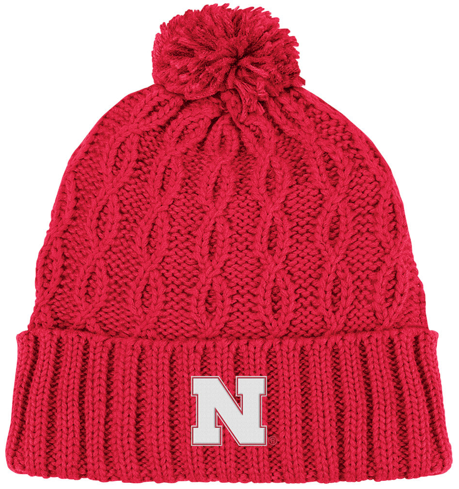 ADIDAS LADIES CUFFED POM KNIT
