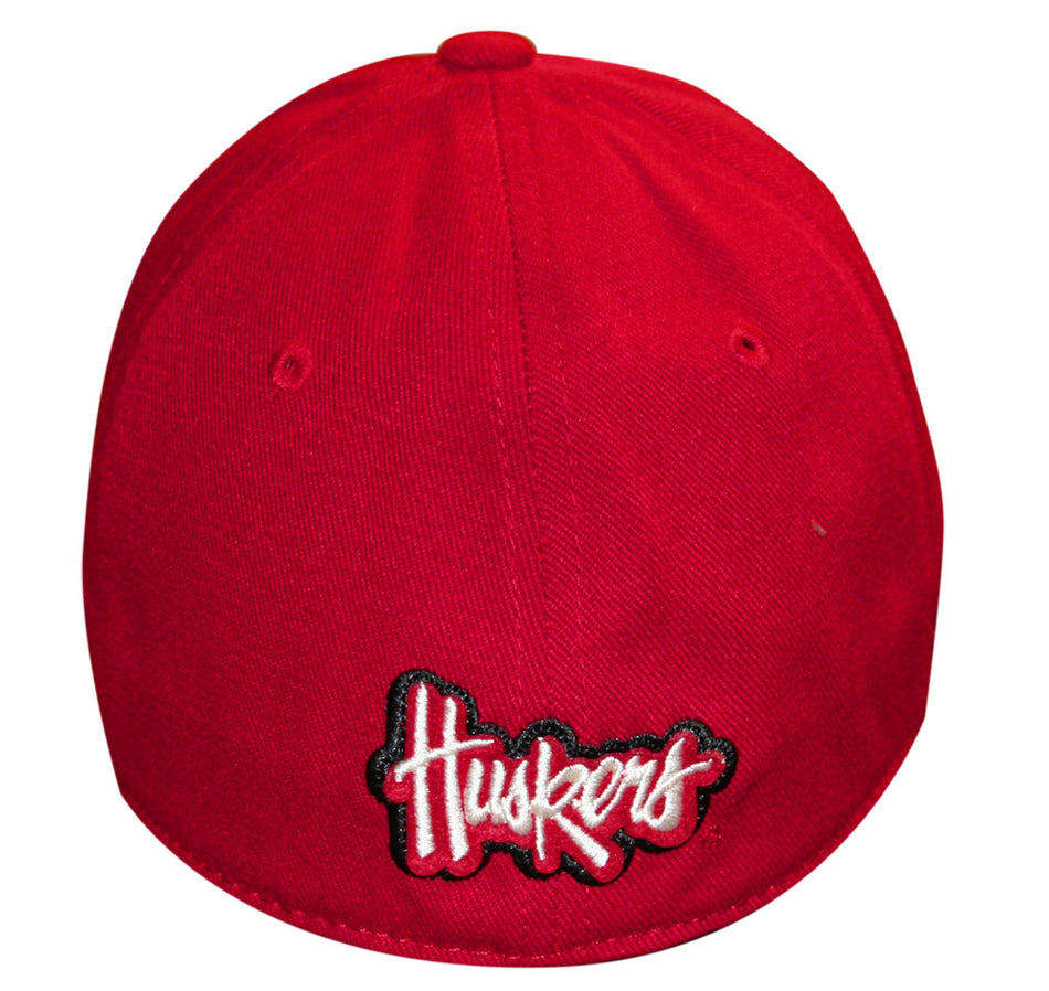 SCARLET AND CREAM FLEX CAP