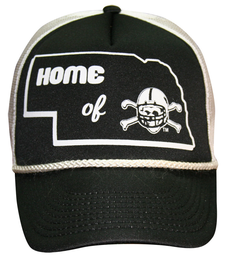 HOME OF BLKSHT HAT MESHBACK WHT TOW