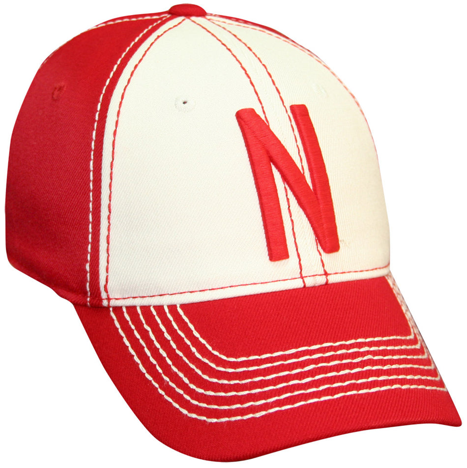 RED SKINNY N CREAM/RED HAT TOW