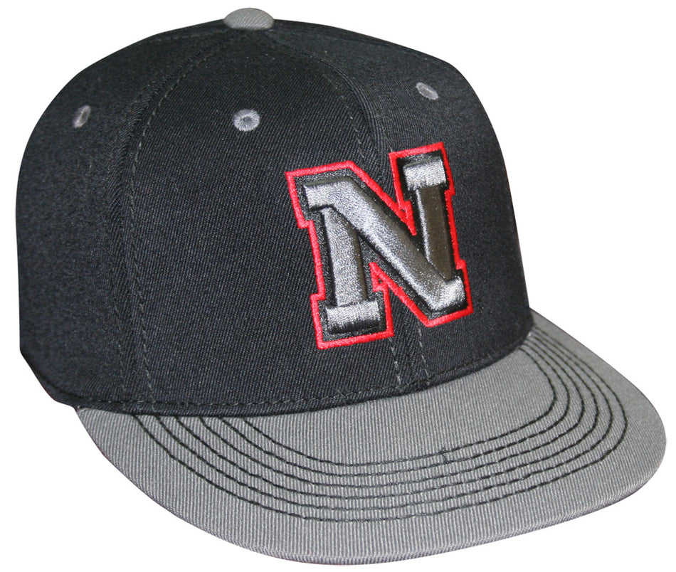 BLK HAT RED 3D EMBROID TOW