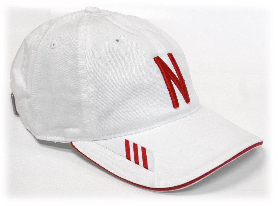 Adidas White Adjustable Slouch Cap