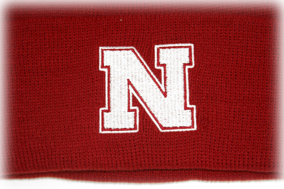 Adidas Basic Cuffed Red Knit Hat