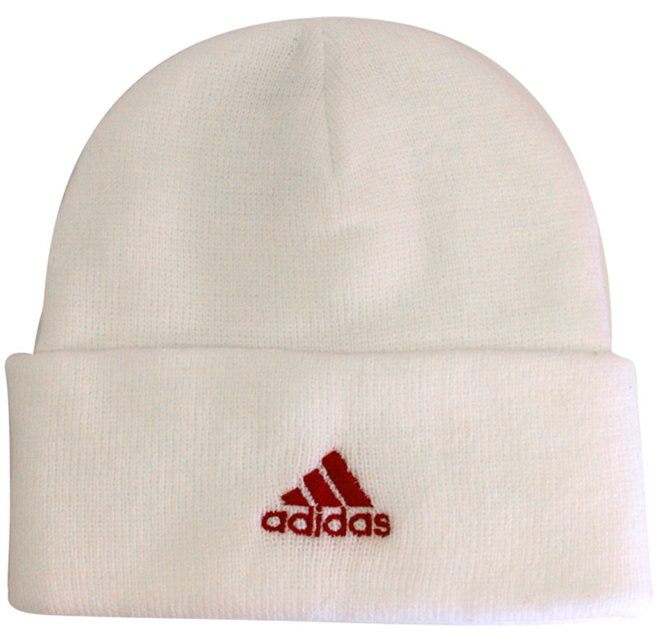 Adidas Basic Cuffed White Knit Hat