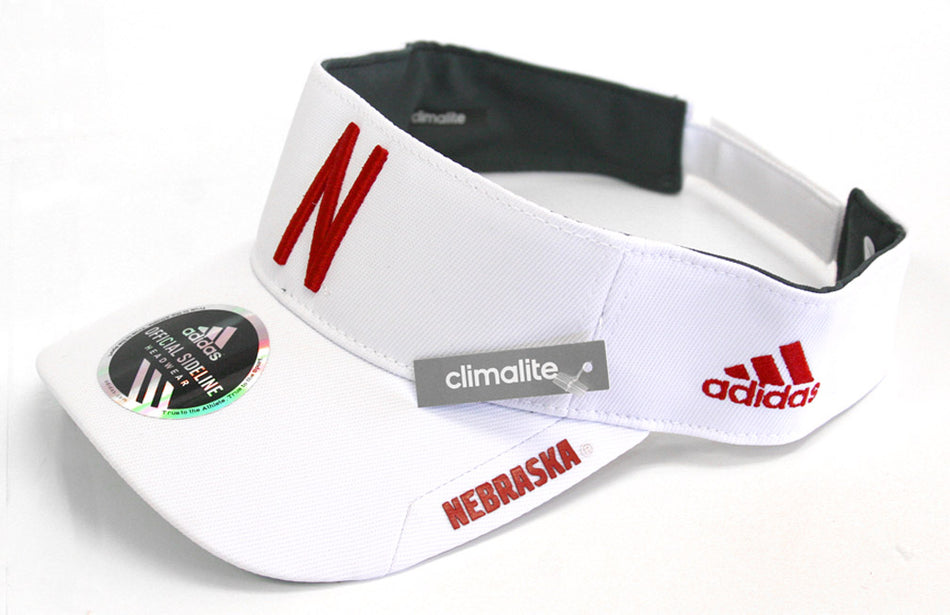 Adidas Skinny "N" White Visor