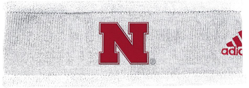 Adidas White Nebraska N Earband