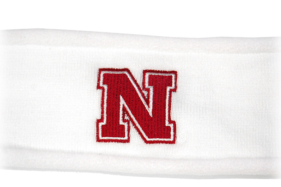 Adidas White Nebraska N Earband