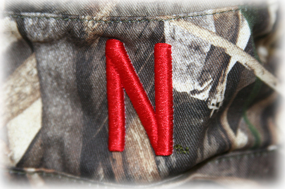 Nebraska N Logo Camo Bonie Max Bucket Hat