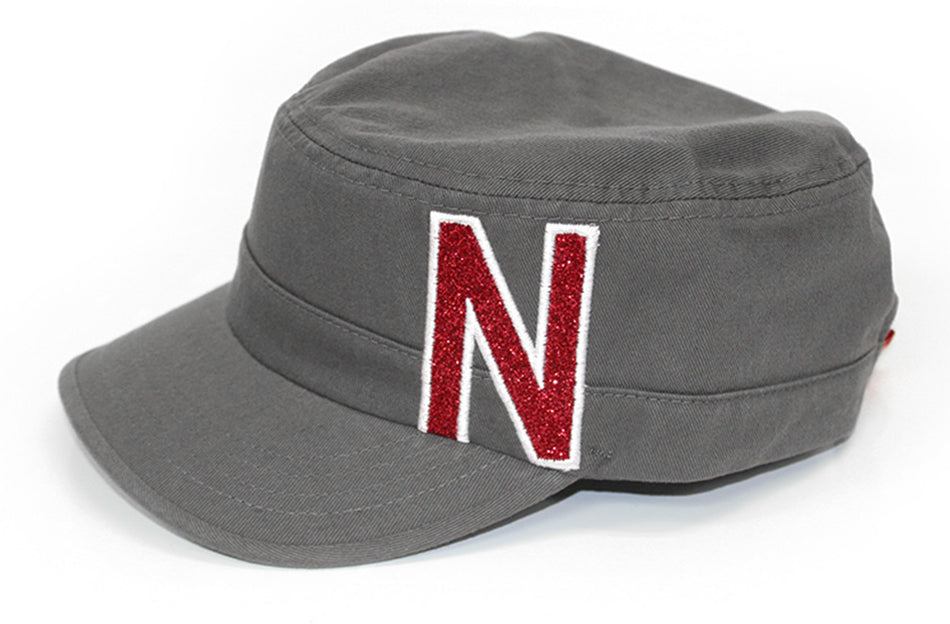 Nebraska Glitter N Party Girl Cadet Hat