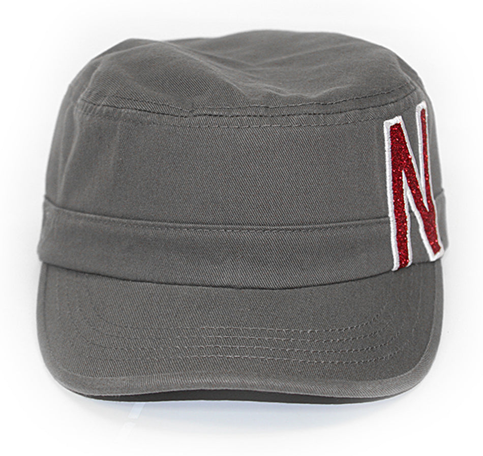 Nebraska Glitter N Party Girl Cadet Hat