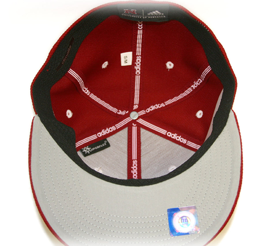 Adidas On-Field Husker Baseball Flat Brim