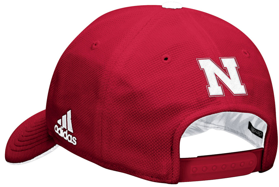 Adidas Huskers Adjustable Red Cap