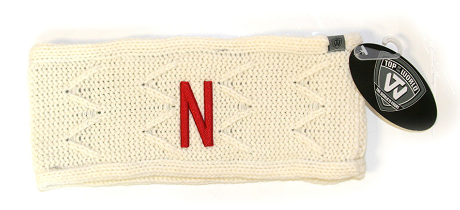 Husker Skinny N Ziggy Earband