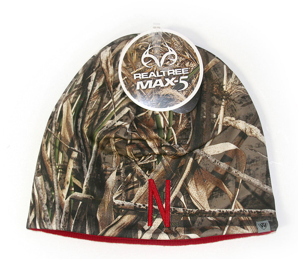 Realtree Camo Reversible N Huskers Seasons Beanie