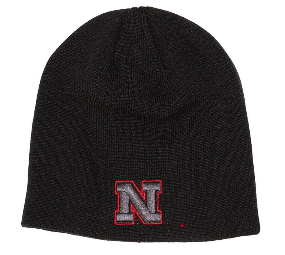 Nebraska Edge Blackout Knit Cap