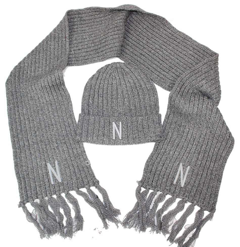 Nebraska Logo Ladies Hat Scarf Combo
