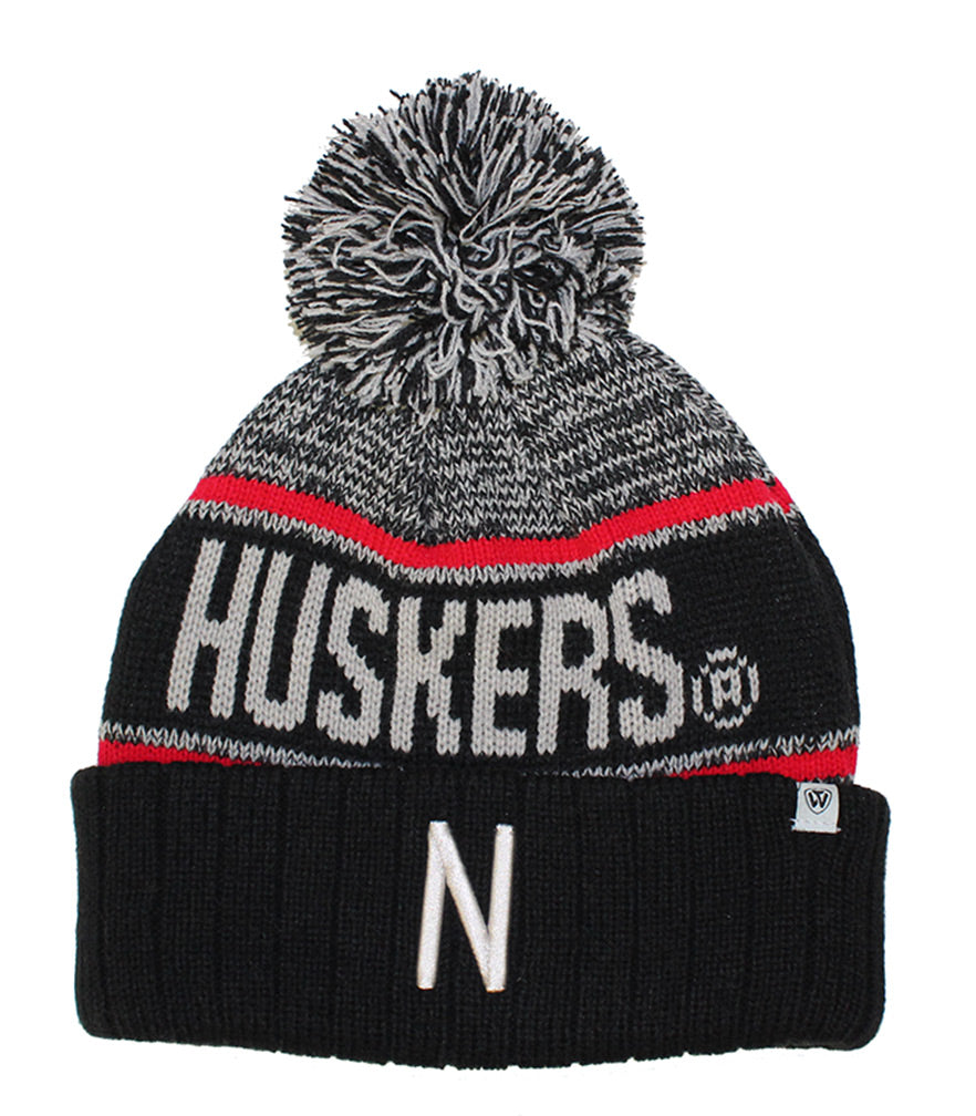 Nebraska N Acid Knit Cuffed Hat