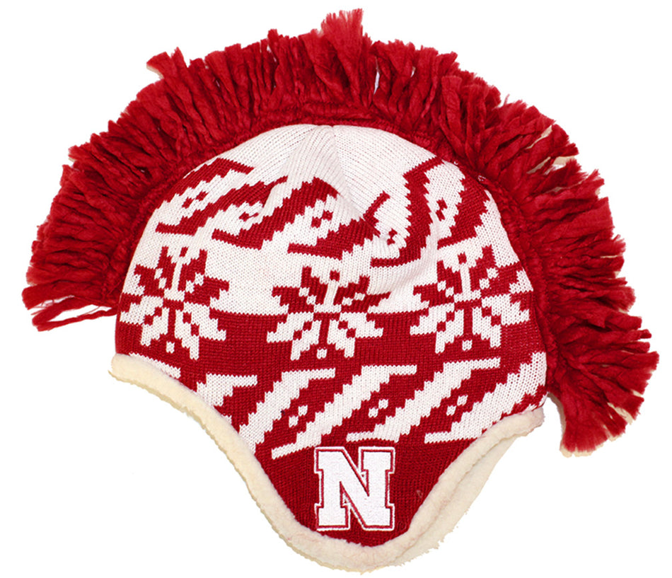 Adidas Nebraska Mowhawk Stocking Cap